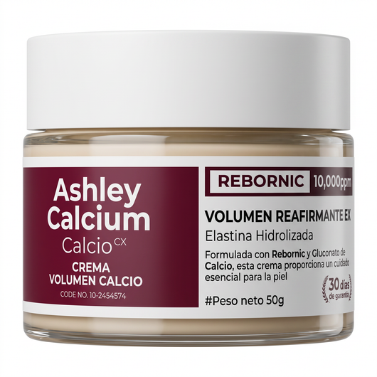 Ashley Calcium — Crema de Volumen Facial Calcio Iónico 10.000 ppm · 50 ml