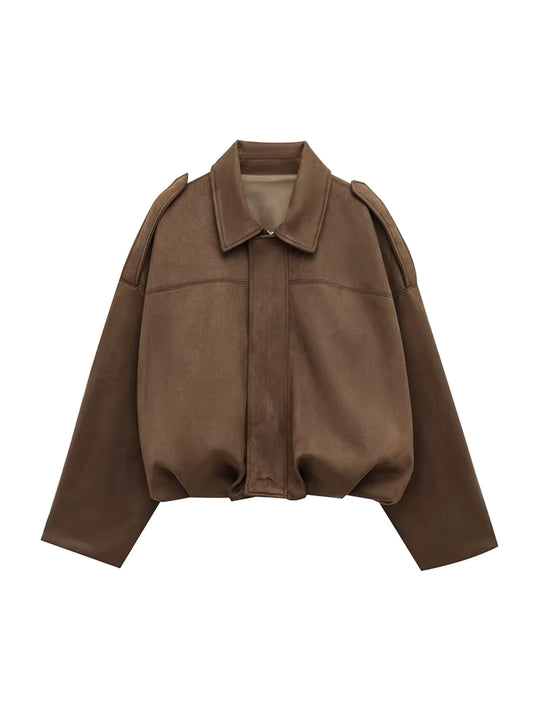 Laia | Chaqueta bomber holgada