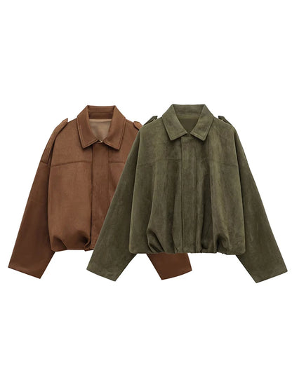 Laia | Chaqueta bomber holgada