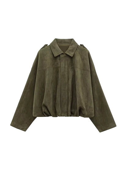 Laia | Chaqueta bomber holgada